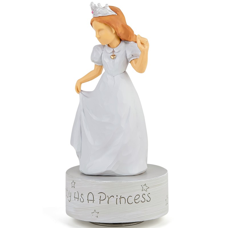 AIDLNS First Communion Gift for Girls, Pretty as a Princess Girl Music Box Gift, Birthday Anniversary for Girlfriend Wife Musical Figurine Plays Somewhere Over The Rainbow Tune AIDLNS First Communion Gift for Girls, Pretty as a Princess Girl Music Box Gift, Birthday Anniversary for Girlfriend Wife Musical Figurine Plays Somewhere Over The Rainbow Tune
