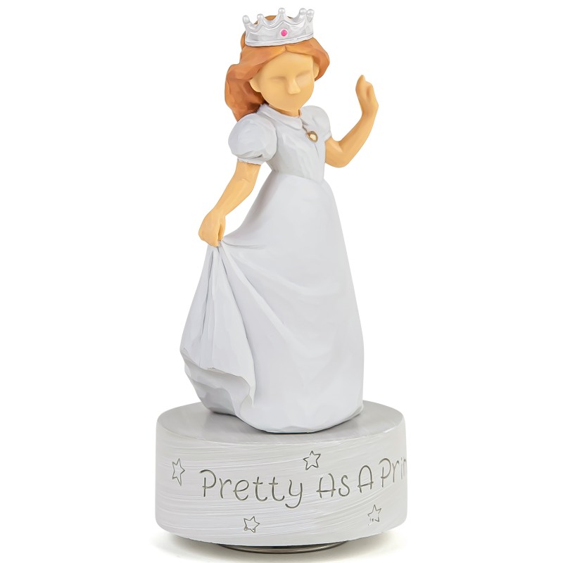 AIDLNS First Communion Gift for Girls, Pretty as a Princess Girl Music Box Gift, Birthday Anniversary for Girlfriend Wife Musical Figurine Plays Somewhere Over The Rainbow Tune AIDLNS First Communion Gift for Girls, Pretty as a Princess Girl Music Box Gift, Birthday Anniversary for Girlfriend Wife Musical Figurine Plays Somewhere Over The Rainbow Tune