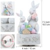 AIDLNS Christian Easter Bunny Music Box – He is Risen Religious Figurine with Cross Hope Faith Love Engraving Wind Up Music Box Play Easter Parade AIDLNS Christian Easter Bunny Music Box – He is Risen Religious Figurine with Cross Hope Faith Love Engraving Wind Up Music Box Play Easter Parade