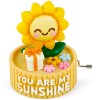 You Are My Sunshine Music Box Sunflower Gift, Resin 3D Design with Flowers, Innovative Gifts for Wife Girlfriend Grandma Mom Daughter Anniversary Birthday Valentine Christmas Keepsake You Are My Sunshine Music Box Sunflower Gift, Resin 3D Design with Flowers, Innovative Gifts for Wife Girlfriend Grandma Mom Daughter Anniversary Birthday Valentine Christmas Keepsake