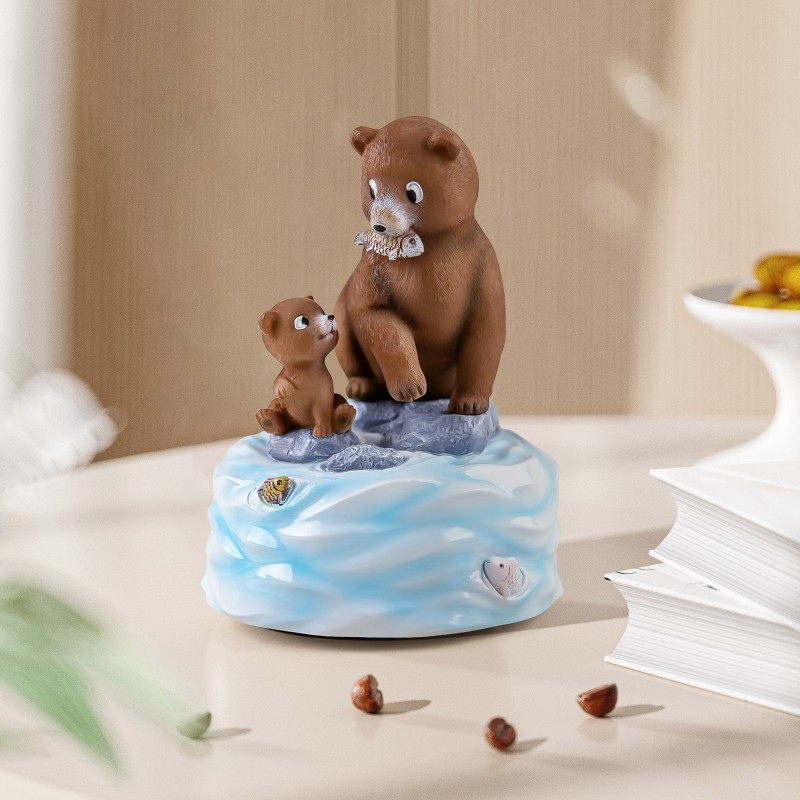 Father and Daughter Figurine Music Box - Hand-Painted Musical Figurine Plays What a Wonderful World, Birthday, Father’s Day Ornament Father and Daughter Figurine Music Box - Hand-Painted Musical Figurine Plays What a Wonderful World, Birthday, Father’s Day Ornament