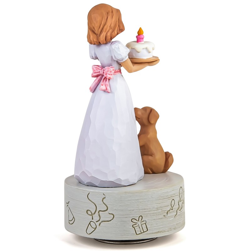 Aristolochia Happy Birthday Gift for Girls Sister Wife, Birthday Music Box Figurine Keepsake Play Happy Birthday to You Aristolochia Happy Birthday Gift for Girls Sister Wife, Birthday Music Box Figurine Keepsake Play Happy Birthday to You