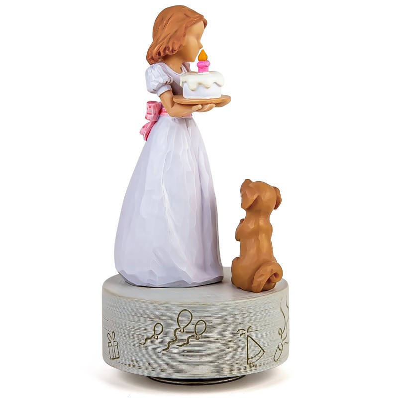 Aristolochia Happy Birthday Gift for Girls Sister Wife, Birthday Music Box Figurine Keepsake Play Happy Birthday to You Aristolochia Happy Birthday Gift for Girls Sister Wife, Birthday Music Box Figurine Keepsake Play Happy Birthday to You