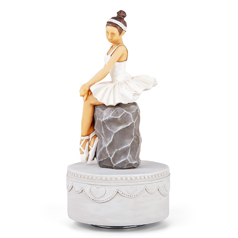 AIDLNS Ballerina Music Box Figurine Gift - Rotating Ballet Dancer Statue Musical Box Sculpted Hand-Painted Figure Birthday Gift for Daughter Girls Girlfriend Wife Play Swan Lake (Ballet Dream) AIDLNS Ballerina Music Box Figurine Gift - Rotating Ballet Dancer Statue Musical Box Sculpted Hand-Painted Figure Birthday Gift for Daughter Girls Girlfriend Wife Play Swan Lake (Ballet Dream)