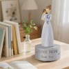 AIDLNS Music Box Gift for Mom Figurine, Mum and Baby Sculpted State Hand-Painted Collectible Figurine Musical Mother Day Birthday Christmas for Mom Plays Castle in The Sky AIDLNS Music Box Gift for Mom Figurine, Mum and Baby Sculpted State Hand-Painted Collectible Figurine Musical Mother Day Birthday Christmas for Mom Plays Castle in The Sky