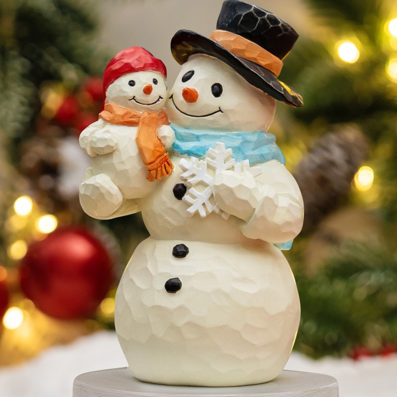 Handcrafted Snowman Music Figurine,Sculpted Hand-Painted Music box,Christmas Home Decor Gifts for Family or Friends,Holiday Ornament Decoration,Rustic Tabletop Display,Plays a Classic Winter Tune Handcrafted Snowman Music Figurine,Sculpted Hand-Painted Music box,Christmas Home Decor Gifts for Family or Friends,Holiday Ornament Decoration,Rustic Tabletop Display,Plays a Classic Winter Tune
