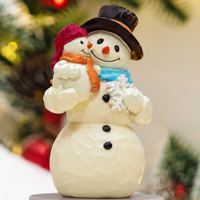 Handcrafted Snowman Music Figurine,Sculpted Hand-Painted Music box,Christmas Home Decor Gifts for Family or Friends,Holiday Ornament Decoration,Rustic Tabletop Display,Plays a Classic Winter Tune Handcrafted Snowman Music Figurine,Sculpted Hand-Painted Music box,Christmas Home Decor Gifts for Family or Friends,Holiday Ornament Decoration,Rustic Tabletop Display,Plays a Classic Winter Tune