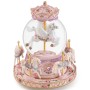 Carousel Horse Gift Music Boxes with Lights, Merry Go Round Unicorn Snow Globe for Mom Girls Wife Daughter Christmas Birthday Anniversary Present Play Castle in The Sky