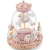 Carousel Horse Gift Music Boxes with Lights, Merry Go Round Unicorn Snow Globe for Mom Girls Wife Daughter Christmas Birthday Anniversary Present Play Castle in The Sky Carousel Horse Gift Music Boxes with Lights, Merry Go Round Unicorn Snow Globe for Mom Girls Wife Daughter Christmas Birthday Anniversary Present Play Castle in The Sky