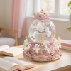 Carousel Horse Gift Music Boxes with Lights, Merry Go Round Unicorn Snow Globe for Mom Girls Wife Daughter Christmas Birthday Anniversary Present Play Castle in The Sky Carousel Horse Gift Music Boxes with Lights, Merry Go Round Unicorn Snow Globe for Mom Girls Wife Daughter Christmas Birthday Anniversary Present Play Castle in The Sky