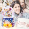 Christmas Music Box Snow Globe Gift, Musical Rotating Santa Claus Flying Over Village Glitter Xmas Present for Girls Women Girlfriend Daughter Son Granddaughter, Plays 14 Christmas Songs Christmas Music Box Snow Globe Gift, Musical Rotating Santa Claus Flying Over Village Glitter Xmas Present for Girls Women Girlfriend Daughter Son Granddaughter, Plays 14 Christmas Songs
