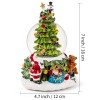 Christmas Tree Snow Globe Santa Claus Music Box,Colors Light Up Holiday Decoration, Automatic Snowfall,Perfect Christmas Decorations and Gifts for Family,Friends, Plays 8 Classic Christmas Melodies Christmas Tree Snow Globe Santa Claus Music Box,Colors Light Up Holiday Decoration, Automatic Snowfall,Perfect Christmas Decorations and Gifts for Family,Friends, Plays 8 Classic Christmas Melodies