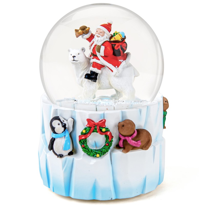 Christmas Snow Globes Clearance, Santa's Winter Musical,Hand-Painted Music Box,Colorful Lights, Auto Snowfall, Festive Animal Decor, Xmas Gifts, Play 14 Classic Christmas Melodies Christmas Snow Globes Clearance, Santa's Winter Musical,Hand-Painted Music Box,Colorful Lights, Auto Snowfall, Festive Animal Decor, Xmas Gifts, Play 14 Classic Christmas Melodies
