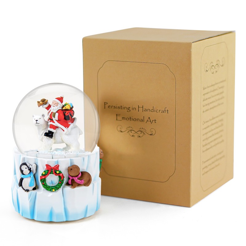 Christmas Snow Globes Clearance, Santa's Winter Musical,Hand-Painted Music Box,Colorful Lights, Auto Snowfall, Festive Animal Decor, Xmas Gifts, Play 14 Classic Christmas Melodies Christmas Snow Globes Clearance, Santa's Winter Musical,Hand-Painted Music Box,Colorful Lights, Auto Snowfall, Festive Animal Decor, Xmas Gifts, Play 14 Classic Christmas Melodies