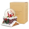 Clearance Christmas Santa Claus on Chimney Musical Snow Globe,A utomatic Snowfall Music Box,Color Lights,Festive Holiday Ornament Gifts for Families Friends Plays 14 Classic Christmas Carols Clearance Christmas Santa Claus on Chimney Musical Snow Globe,A utomatic Snowfall Music Box,Color Lights,Festive Holiday Ornament Gifts for Families Friends Plays 14 Classic Christmas Carols