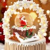 Clearance Christmas Santa Claus on Chimney Musical Snow Globe,A utomatic Snowfall Music Box,Color Lights,Festive Holiday Ornament Gifts for Families Friends Plays 14 Classic Christmas Carols Clearance Christmas Santa Claus on Chimney Musical Snow Globe,A utomatic Snowfall Music Box,Color Lights,Festive Holiday Ornament Gifts for Families Friends Plays 14 Classic Christmas Carols