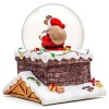 Clearance Christmas Santa Claus on Chimney Musical Snow Globe,A utomatic Snowfall Music Box,Color Lights,Festive Holiday Ornament Gifts for Families Friends Plays 14 Classic Christmas Carols Clearance Christmas Santa Claus on Chimney Musical Snow Globe,A utomatic Snowfall Music Box,Color Lights,Festive Holiday Ornament Gifts for Families Friends Plays 14 Classic Christmas Carols