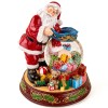 Santa Claus Snow Globe with Music Box, Automatic Snowfall, and LED Color Lights and Holiday Home Décor for Family, Friends, Plays 8 Classic Christmas Songs Santa Claus Snow Globe with Music Box, Automatic Snowfall, and LED Color Lights and Holiday Home Décor for Family, Friends, Plays 8 Classic Christmas Songs