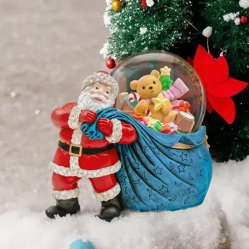 Christmas Santa Claus Musical Snow Globe Clearance, Automatic Snowfall, Dual Mode Lighting Perfect, Xmas Present for Families Friends Love Ones,Plays 14 Christmas Carols Christmas Santa Claus Musical Snow Globe Clearance, Automatic Snowfall, Dual Mode Lighting Perfect, Xmas Present for Families Friends Love Ones,Plays 14 Christmas Carols