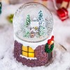 Santa Claus and Gift Pile Music Snow Globe Figurines,Color Lights & Snowfall Effect Music Box, Decoration for Home, Plays 8 Classic Christmas Songs Santa Claus and Gift Pile Music Snow Globe Figurines,Color Lights & Snowfall Effect Music Box, Decoration for Home, Plays 8 Classic Christmas Songs