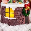 Santa Claus and Gift Pile Music Snow Globe Figurines,Color Lights & Snowfall Effect Music Box, Decoration for Home, Plays 8 Classic Christmas Songs Santa Claus and Gift Pile Music Snow Globe Figurines,Color Lights & Snowfall Effect Music Box, Decoration for Home, Plays 8 Classic Christmas Songs