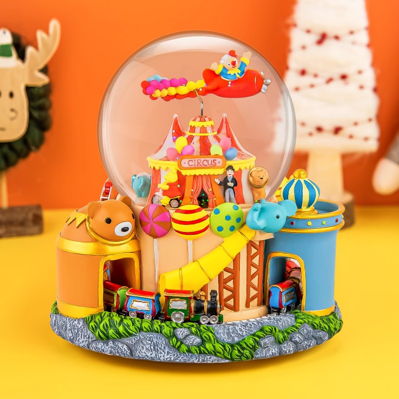 Carousel Music Box with Train for Boys Girls, Upgraded Remote Control Snow Globe Christmas Birthday Gift for Daughter Son Granddaughter Music Box with Light Plays Multiple Songs Carousel Music Box with Train for Boys Girls, Upgraded Remote Control Snow Globe Christmas Birthday Gift for Daughter Son Granddaughter Music Box with Light Plays Multiple Songs