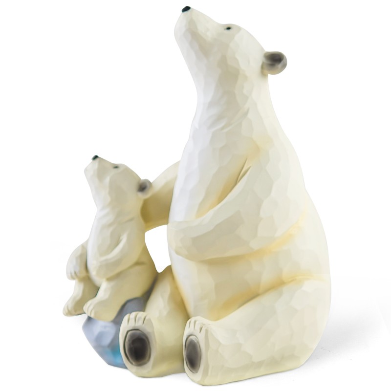 AIDLNS Dad and Daughter Son Figurine, Polar Bear Figurine Keepsake Father s Day Gift for Daddy, Mom and Daughter Son Figurines Birthday Anniversary (I Love You to The Moon and Back) AIDLNS Dad and Daughter Son Figurine, Polar Bear Figurine Keepsake Father s Day Gift for Daddy, Mom and Daughter Son Figurines Birthday Anniversary (I Love You to The Moon and Back)
