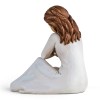 AIDLNS Girl and Dog Figurines Gift, Hand Sculpture Pet Loss of Dog Puppy Birthday for Dog Lovers AIDLNS Girl and Dog Figurines Gift, Hand Sculpture Pet Loss of Dog Puppy Birthday for Dog Lovers