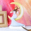 Creative Violinist Moon Figurine, Hand-Painted Collectible Sculpture for Home Decor, Inspirational Crescent Moon Lady Gift for Music Lovers, Perfect for Birthdays, Christmas, and Special Occasions Creative Violinist Moon Figurine, Hand-Painted Collectible Sculpture for Home Decor, Inspirational Crescent Moon Lady Gift for Music Lovers, Perfect for Birthdays, Christmas, and Special Occasions