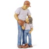 AIDLNS Father and Son Figurines, Dad and Son Play Baseball Hand-Painted Figures Gifts for Dad Boys, Family Sculpture for Shelf Decor Desktop Home Decoration (Legacy Swing) AIDLNS Father and Son Figurines, Dad and Son Play Baseball Hand-Painted Figures Gifts for Dad Boys, Family Sculpture for Shelf Decor Desktop Home Decoration (Legacy Swing)