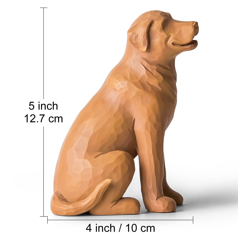 Love My Dog, Animal Sculpted Hand-Painted Figure, Friendship Memorials for Dog Lovers, 5 inch Hand Carved Dog Sympathy Gifts, Pet Loss Gifts Love My Dog, Animal Sculpted Hand-Painted Figure, Friendship Memorials for Dog Lovers, 5 inch Hand Carved Dog Sympathy Gifts, Pet Loss Gifts