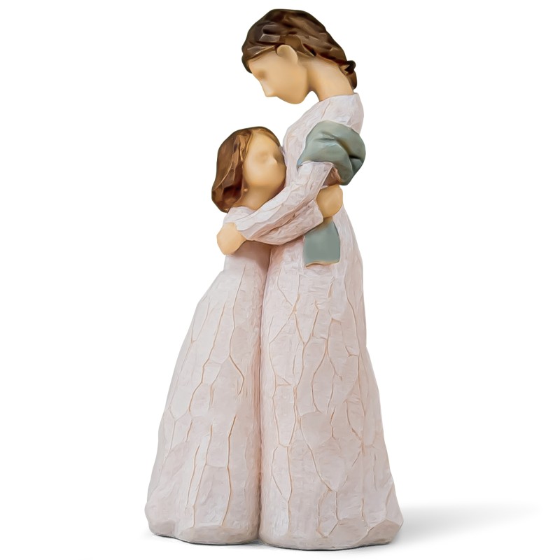 AIDLNS Mom and Daughter Figurine Statue Gift, Sculpted Hand-Painted Mother Daughter Figure Birthday for Mom Girls (Love You Forever) AIDLNS Mom and Daughter Figurine Statue Gift, Sculpted Hand-Painted Mother Daughter Figure Birthday for Mom Girls (Love You Forever)