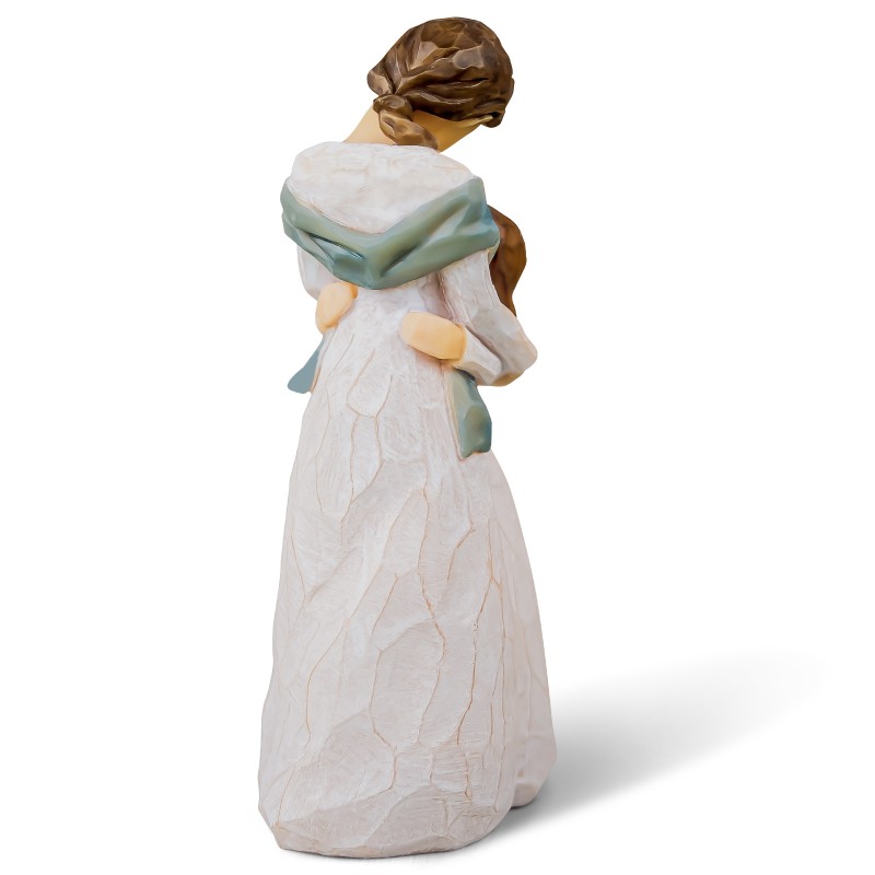 AIDLNS Mom and Daughter Figurine Statue Gift, Sculpted Hand-Painted Mother Daughter Figure Birthday for Mom Girls (Love You Forever) AIDLNS Mom and Daughter Figurine Statue Gift, Sculpted Hand-Painted Mother Daughter Figure Birthday for Mom Girls (Love You Forever)