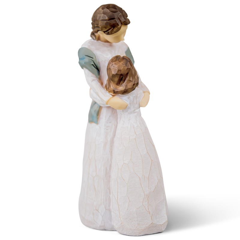 AIDLNS Mom and Daughter Figurine Statue Gift, Sculpted Hand-Painted Mother Daughter Figure Birthday for Mom Girls (Love You Forever) AIDLNS Mom and Daughter Figurine Statue Gift, Sculpted Hand-Painted Mother Daughter Figure Birthday for Mom Girls (Love You Forever)