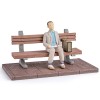 AIDLNS Forrest Gump Figurine, Film Characters Sculpted Hand-Painted Figure Inspiring Life Christmas Anniversary Collectible Figurines Gift for Husband Boyfriend Friend Birthday AIDLNS Forrest Gump Figurine, Film Characters Sculpted Hand-Painted Figure Inspiring Life Christmas Anniversary Collectible Figurines Gift for Husband Boyfriend Friend Birthday