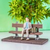 AIDLNS Forrest Gump Figurine, Film Characters Sculpted Hand-Painted Figure Inspiring Life Christmas Anniversary Collectible Figurines Gift for Husband Boyfriend Friend Birthday AIDLNS Forrest Gump Figurine, Film Characters Sculpted Hand-Painted Figure Inspiring Life Christmas Anniversary Collectible Figurines Gift for Husband Boyfriend Friend Birthday