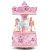 Carousel Music Box Gift, Wind Up Musical Box with Light Christmas Valentine's Day Anniversary Birthday Gifts for Wife Girls Girlfriend Daughter Son Plays You are My Sunshine Carousel Music Box Gift, Wind Up Musical Box with Light Christmas Valentine's Day Anniversary Birthday Gifts for Wife Girls Girlfriend Daughter Son Plays You are My Sunshine