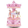 Carousel Music Box Gift, Wind Up Musical Box with Light Christmas Valentine's Day Anniversary Birthday Gifts for Wife Girls Girlfriend Daughter Son Plays You are My Sunshine Carousel Music Box Gift, Wind Up Musical Box with Light Christmas Valentine's Day Anniversary Birthday Gifts for Wife Girls Girlfriend Daughter Son Plays You are My Sunshine