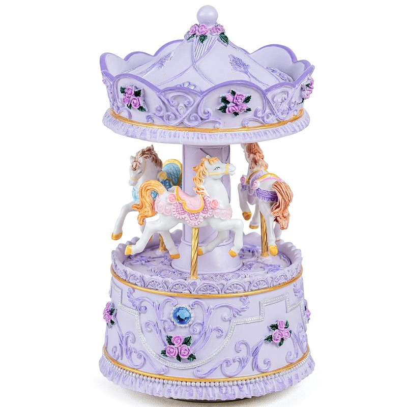 Carousel Music Box Gift, Wind Up Musical Box with Light Christmas Valentine's Day Anniversary Birthday Gifts for Wife Girls Girlfriend Daughter Son Plays You are My Sunshine Carousel Music Box Gift, Wind Up Musical Box with Light Christmas Valentine's Day Anniversary Birthday Gifts for Wife Girls Girlfriend Daughter Son Plays You are My Sunshine
