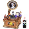 Vintage Gramophone Remote Control Music Box, Birthday Anniversary for Mom Grandma Women Cat Lover, Cute Cat Figurine Musical Box Play 64 Melodies Vintage Gramophone Remote Control Music Box, Birthday Anniversary for Mom Grandma Women Cat Lover, Cute Cat Figurine Musical Box Play 64 Melodies