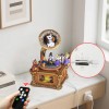 Vintage Gramophone Remote Control Music Box, Birthday Anniversary for Mom Grandma Women Cat Lover, Cute Cat Figurine Musical Box Play 64 Melodies Vintage Gramophone Remote Control Music Box, Birthday Anniversary for Mom Grandma Women Cat Lover, Cute Cat Figurine Musical Box Play 64 Melodies