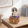 Vintage Gramophone Remote Control Music Box, Birthday Anniversary for Mom Grandma Women Cat Lover, Cute Cat Figurine Musical Box Play 64 Melodies Vintage Gramophone Remote Control Music Box, Birthday Anniversary for Mom Grandma Women Cat Lover, Cute Cat Figurine Musical Box Play 64 Melodies